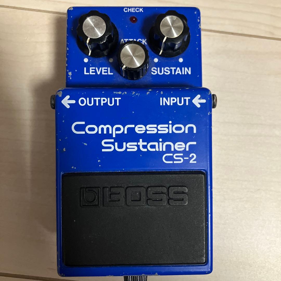 ギター Boss Compression sustainer CS-2