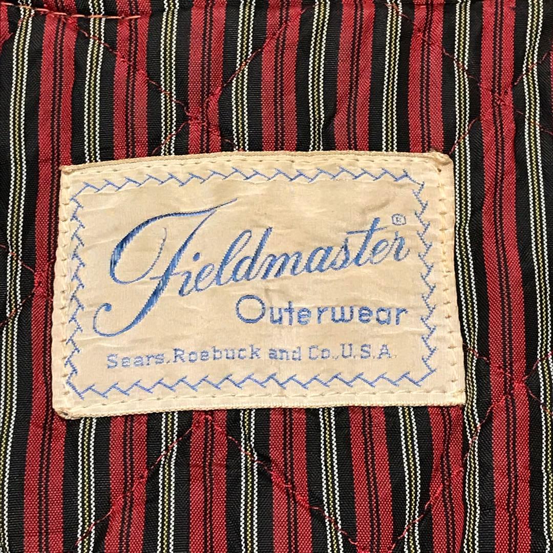 50s Sears Fieldmaster ビンテージレザージャケット　ブラウン