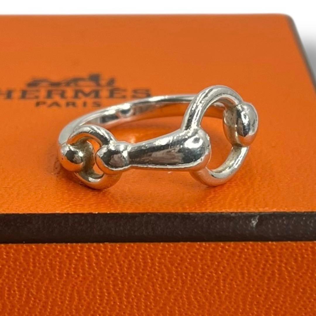 美品 HERMES エルメス ホースビット リング シルバー925 12号 希少