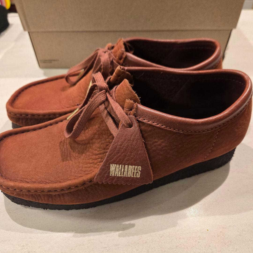CLARKS Wallabees ブラウン モカシン 6h