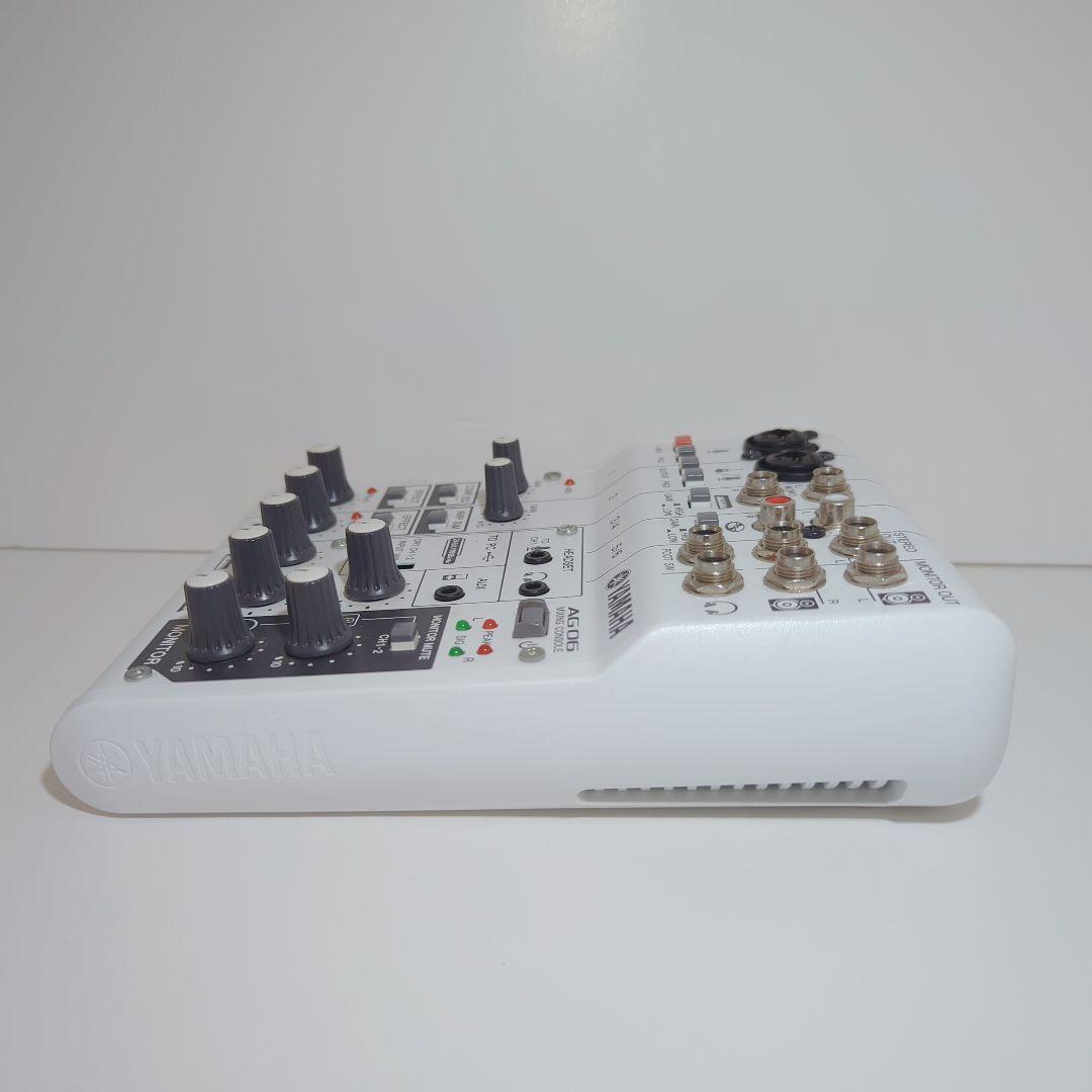 YAMAHA ヤマハ AG 06　AG-06　USB 付き ホワイト 白