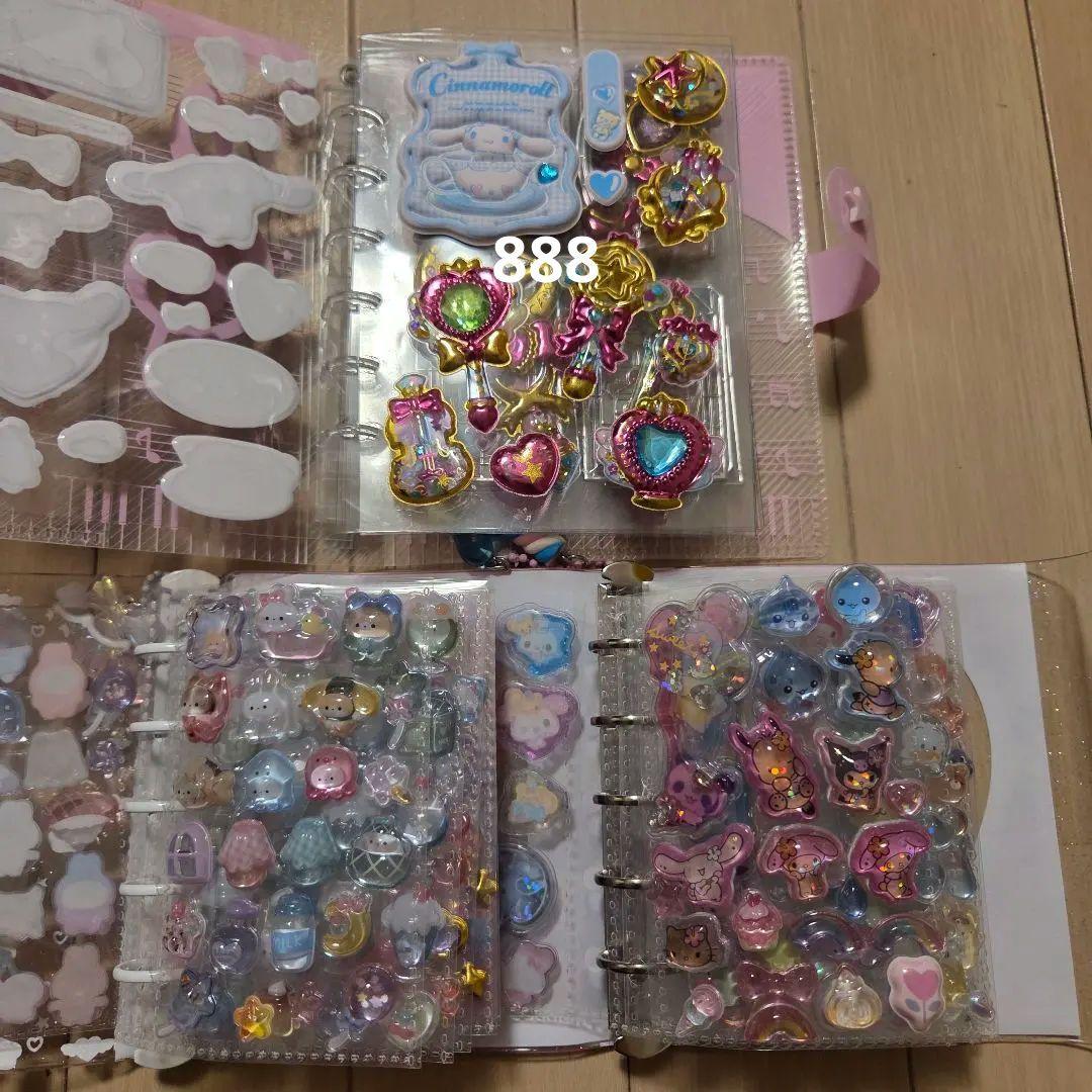 シール帳 完成品 3冊 まとめ売り