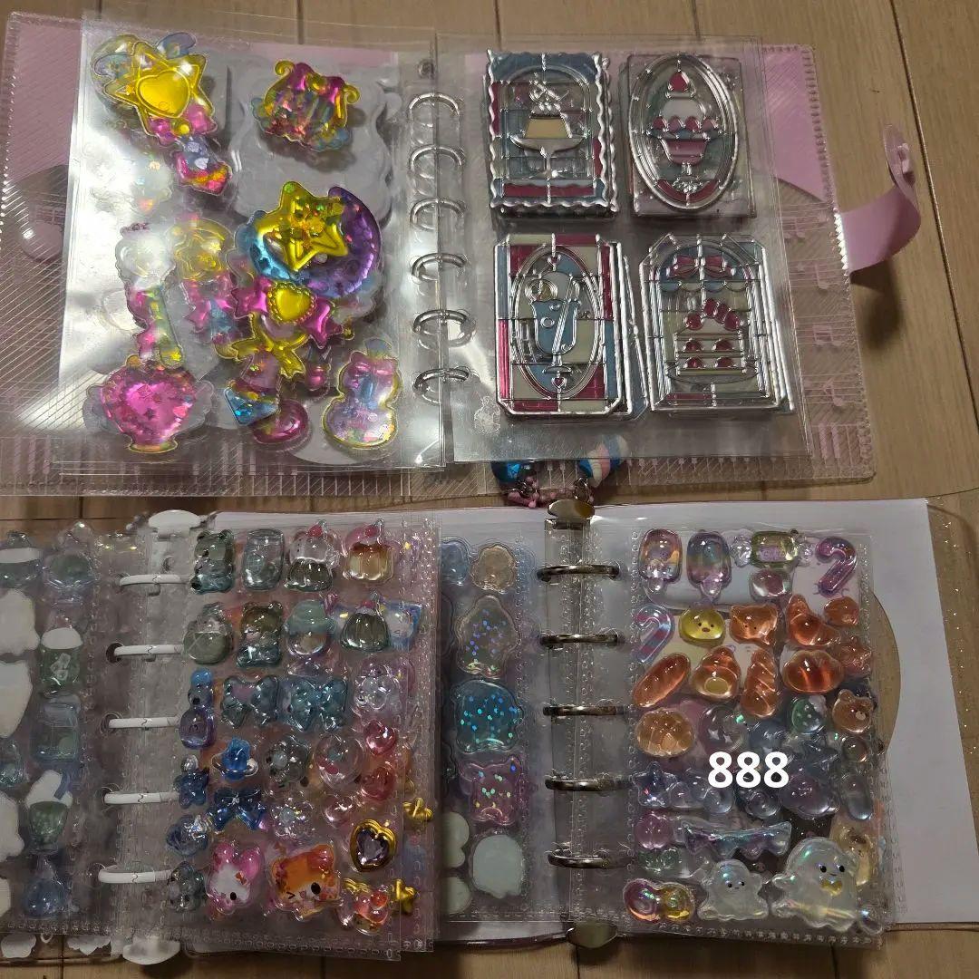 シール帳 完成品 3冊 まとめ売り