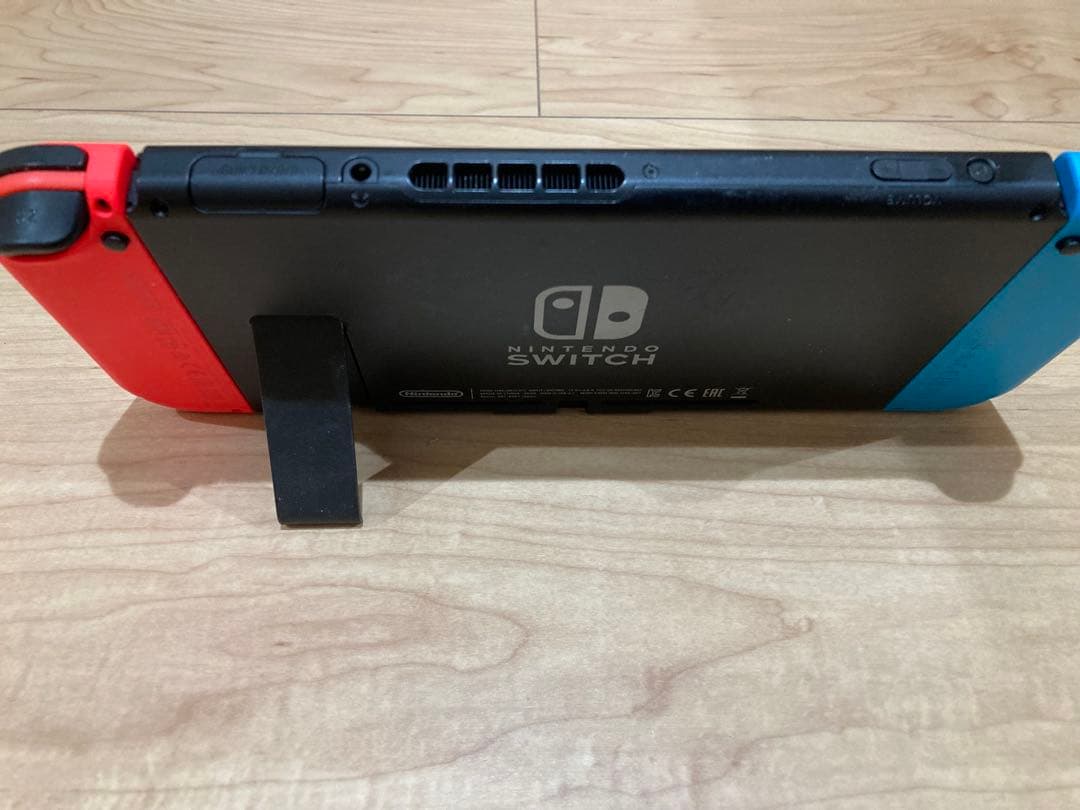 【動作確認済】Nintendo Switch 本体 青/赤 充電器付き