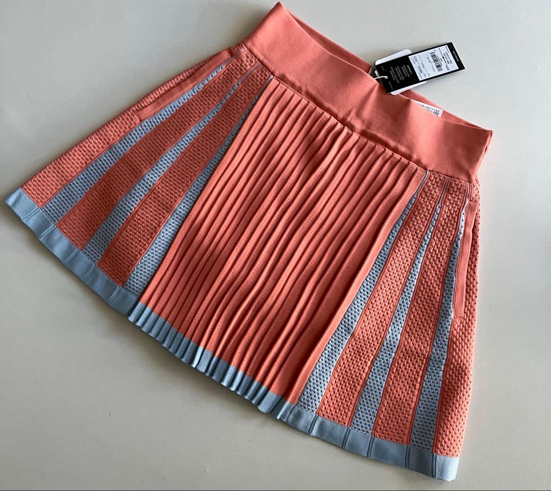 新品タグ付⛳️アディダスゴルフ激カワ　ニット&スカートセット　S