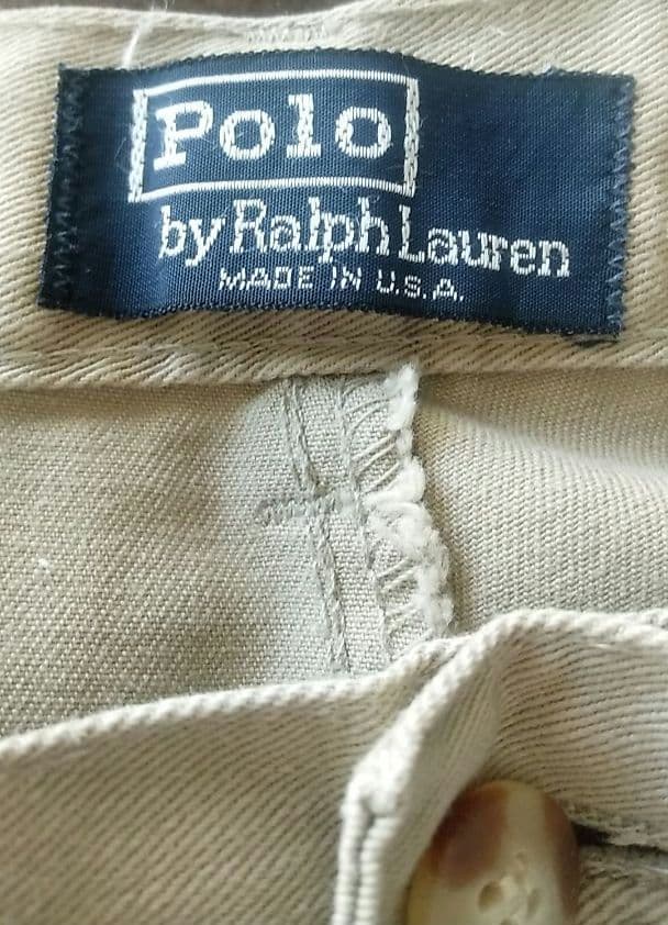 90s RALPHLAUREN POLO CHINO USA製42TALON