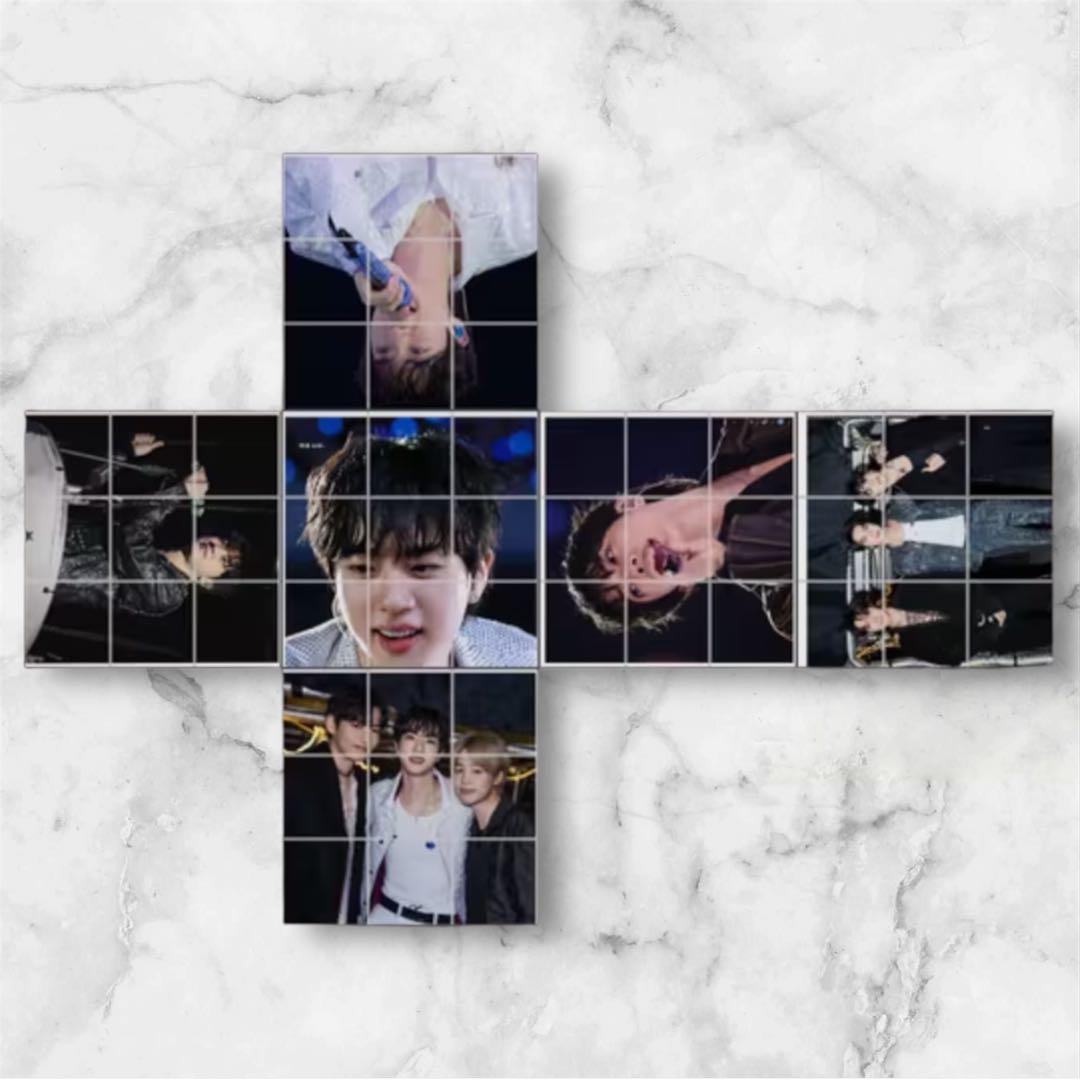 まぁみ様 リクエスト おまとめ BTS JIN ルービックキューブ型キーホルダー
