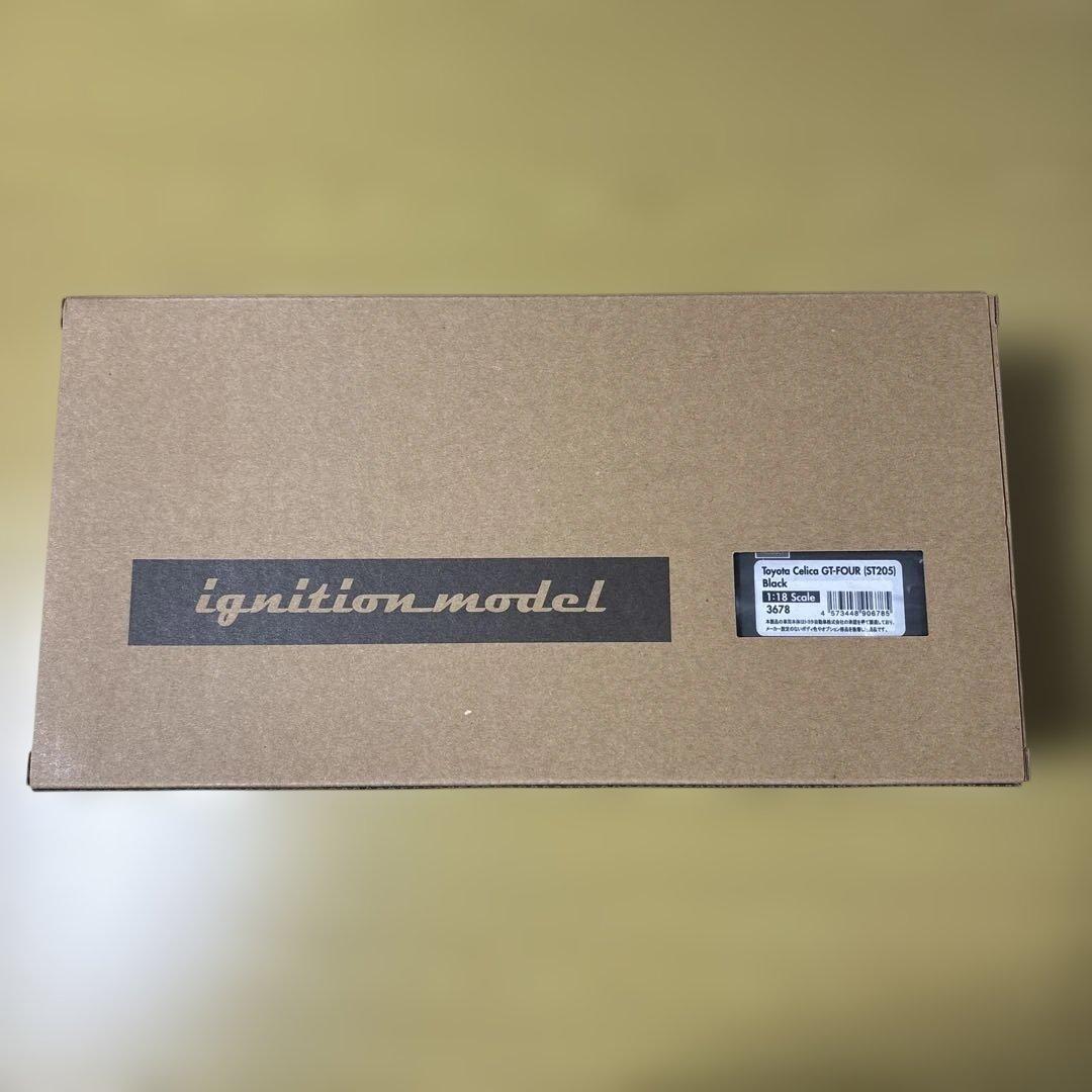 イグニッションモデル1/18 トヨタセリカGT-FOUR(ST205) ブラック