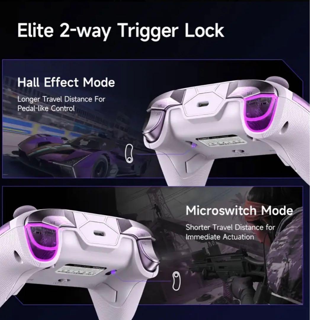 EasySMX D10 ゲームコントローラー 充電スタンド付き