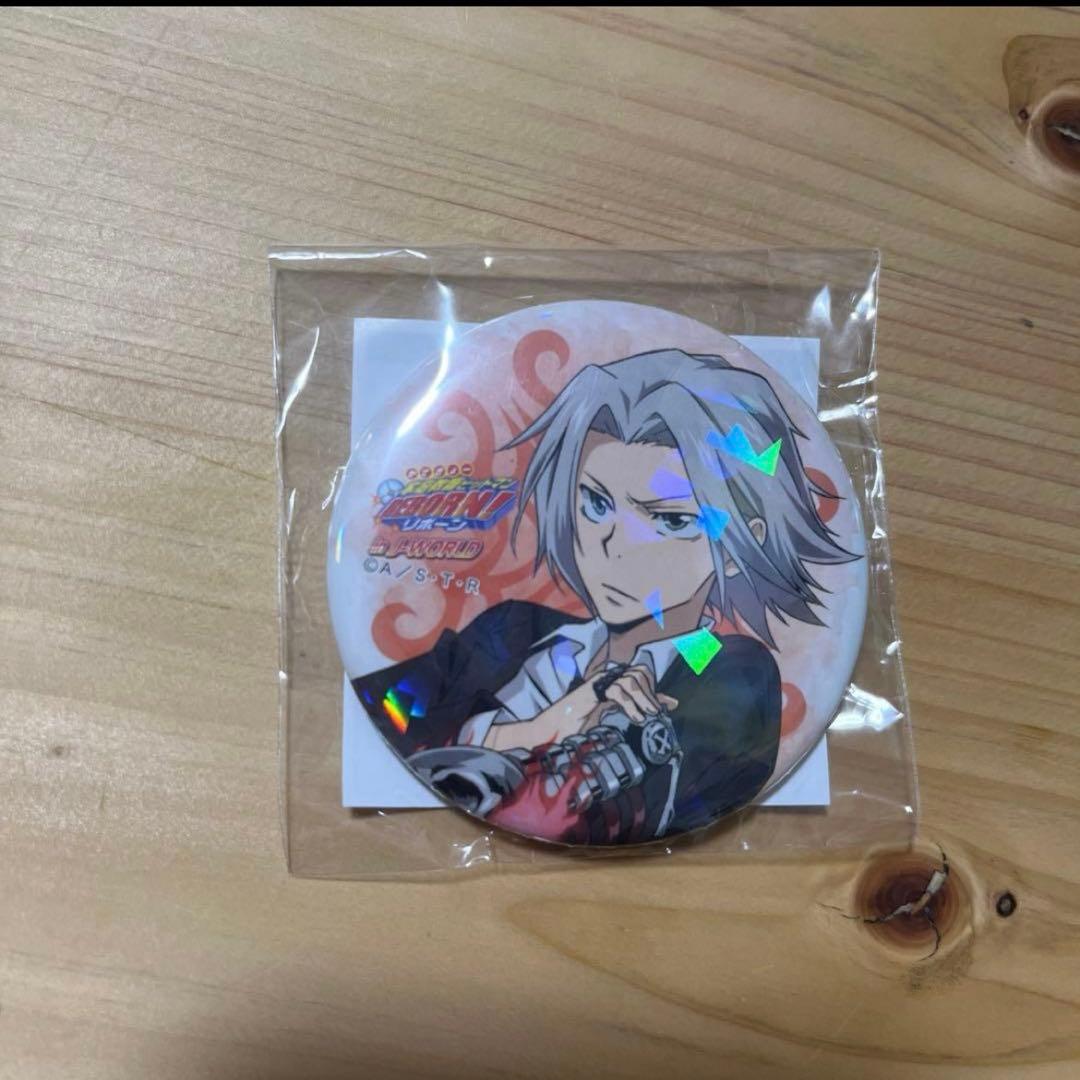 家庭教師ヒットマンREBORN 獄寺隼人 J-World 缶バッジ