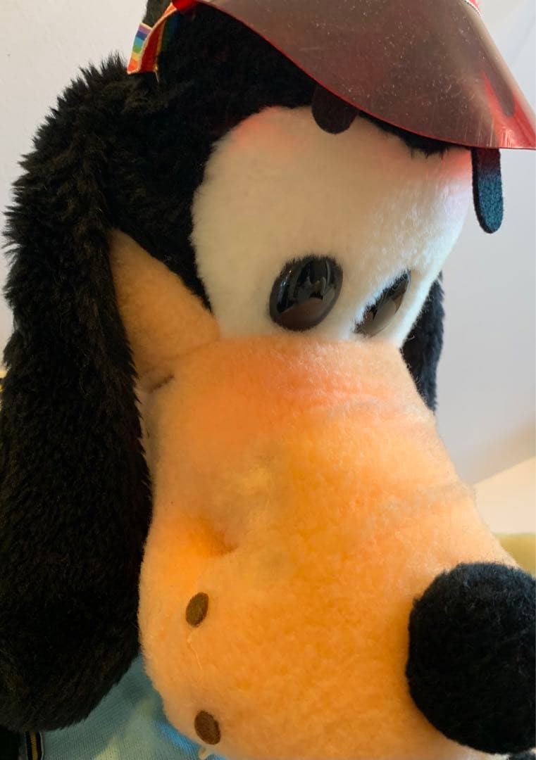 グーフィー　激レアぬいぐるみ　80年代ビンテージ