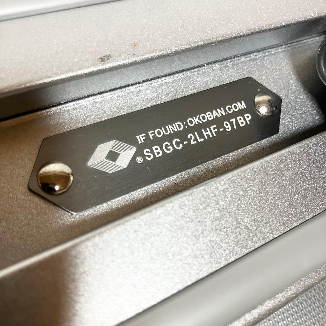 SUNCO サンコー　スーツケース　スーパーライト　MG-C 73L シルバー