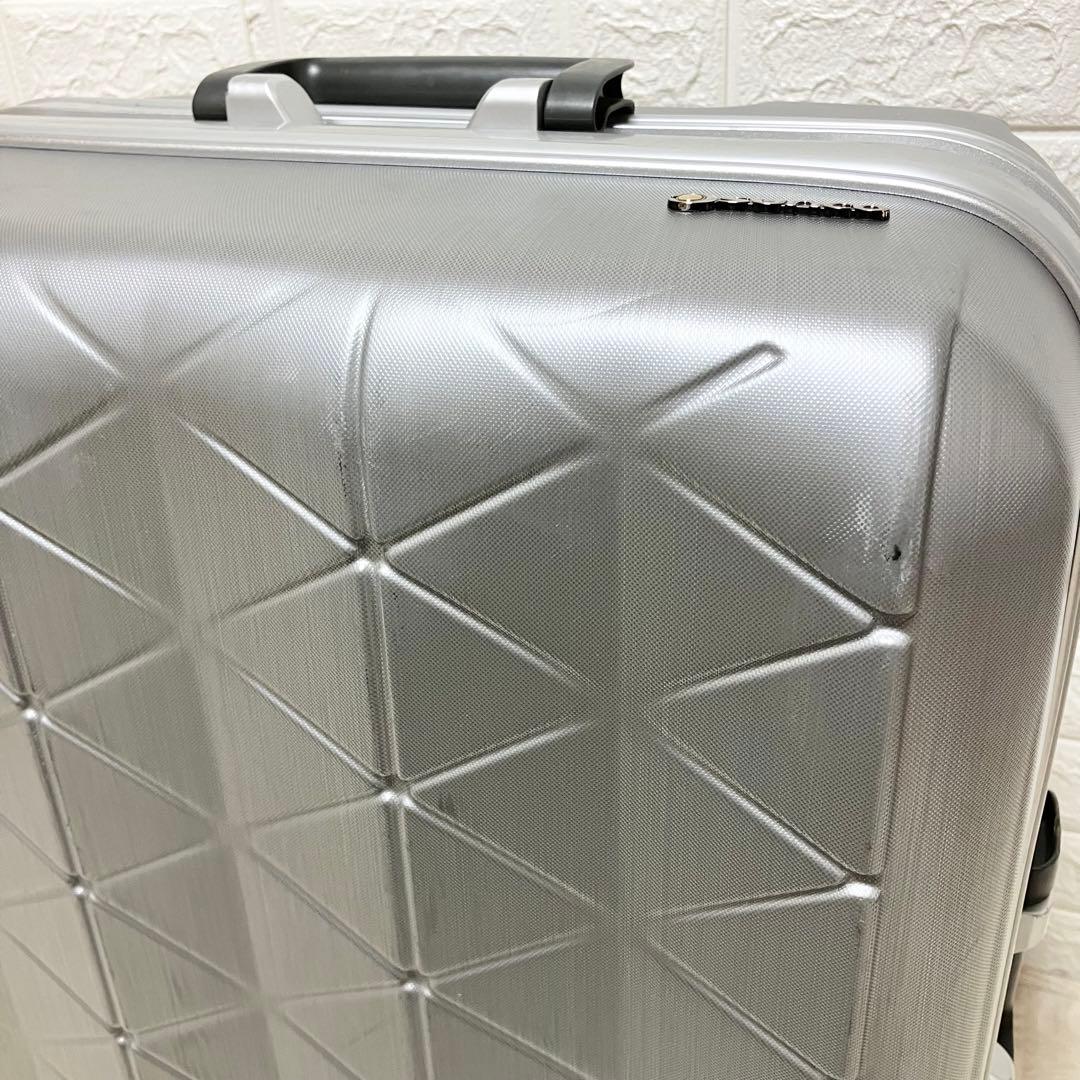 SUNCO サンコー　スーツケース　スーパーライト　MG-C 73L シルバー