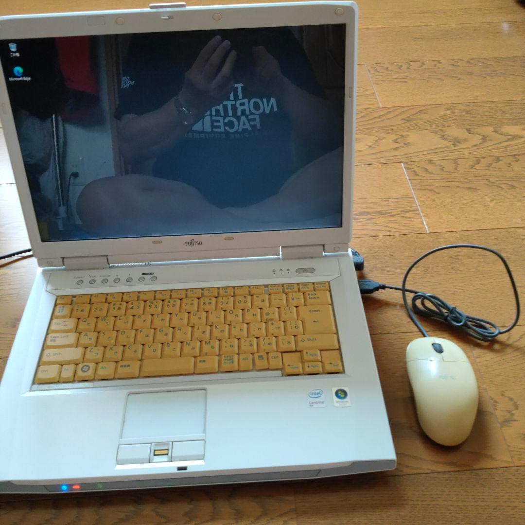 富士通FMV-BIBLO NF70ＹＰＣWin10プロ 32ビットマウス付