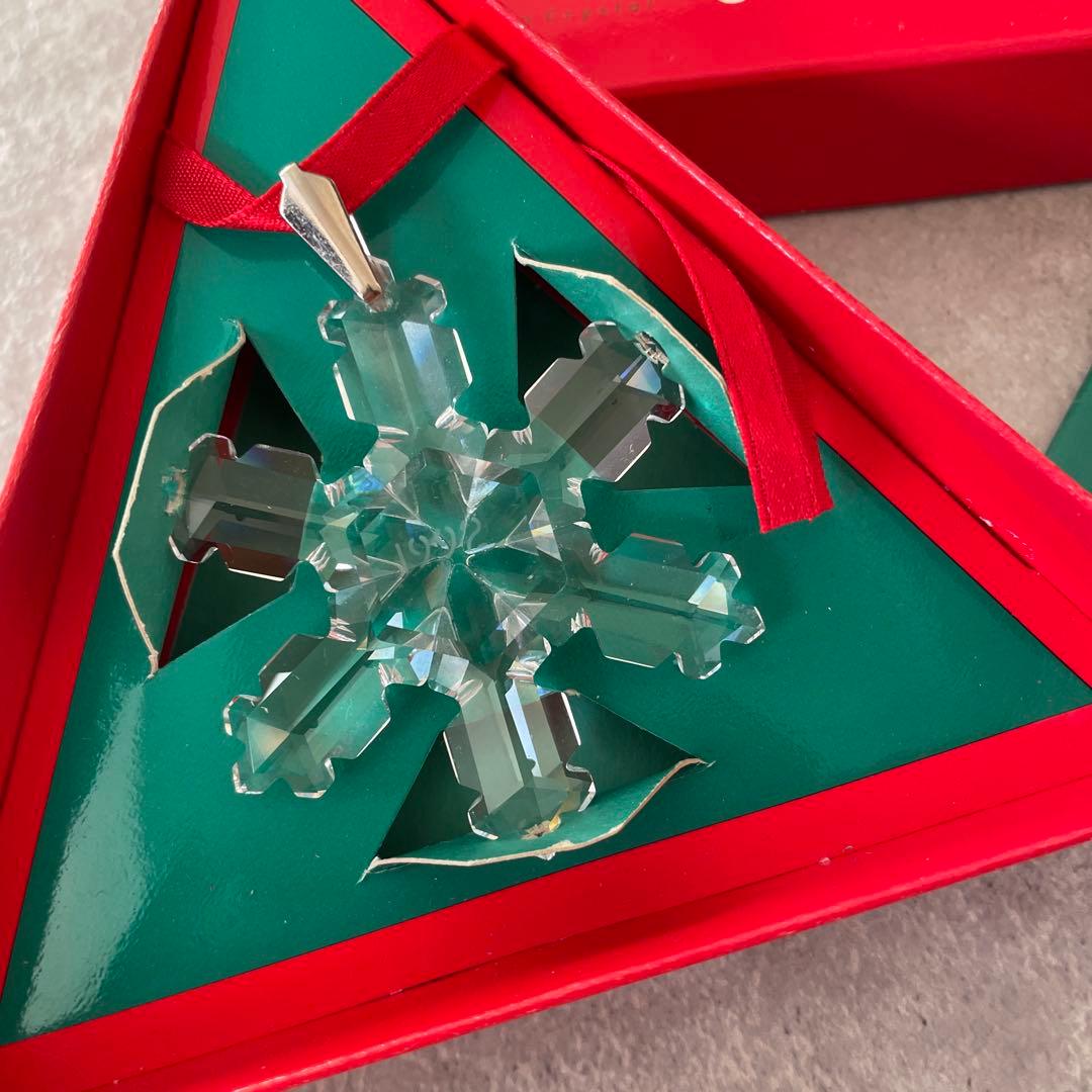 新品未使用【激レア】クリスマスオーナメント 1992年 雪の結晶 箱付きD