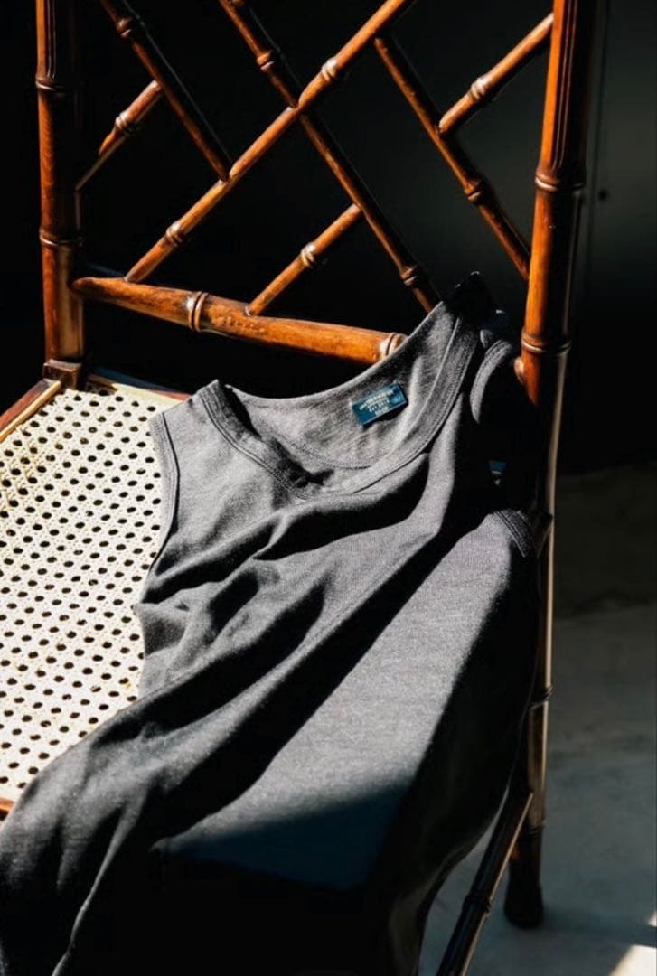 トップス Ex. WASHABLE SILK TENJIKU TANK TOP