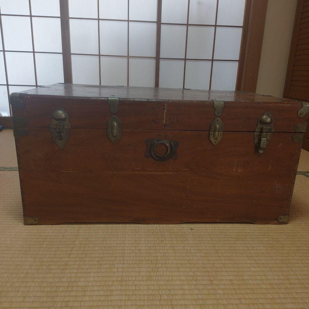 昭和レトロ 大きい 収納 箱 ケース