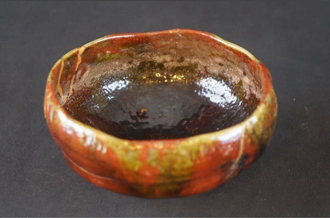 福田旭水 福田金治郎 初代 金華山茶碗 大吉園茶舗 明治 矢島寿山 林晃三