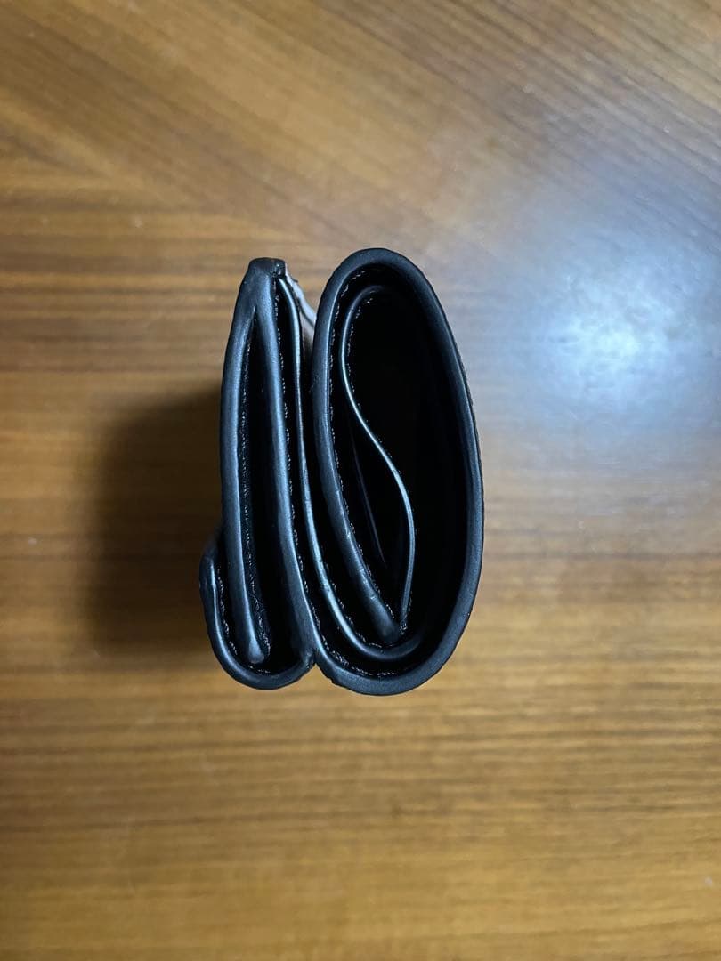 ★未使用★ MICHAEL KORS ブラック 三つ折り財布 マイケルコース