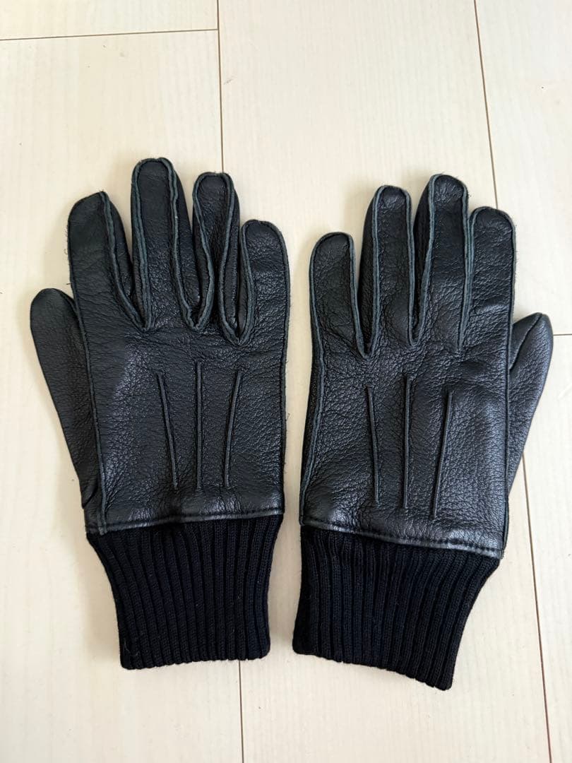 極美品　マルジェラ　ラムレザー グローブ　手袋 黒