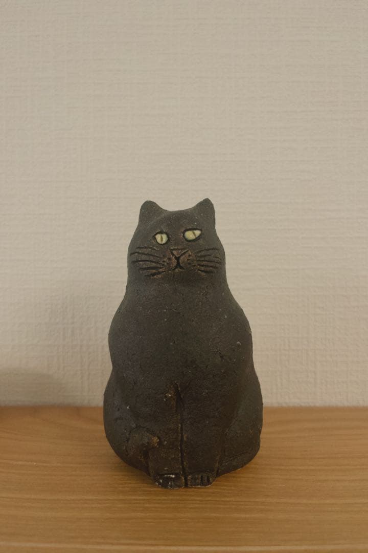 幸生窯 猫3匹 置物