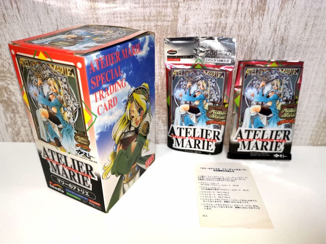 マリーのアトリエ トレーディングカード セミコンプ 90種類 イマジニア 希少