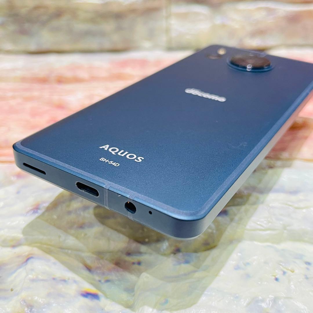 美品 SIMフリー AQUOS sense8 128GB コバルトブラック