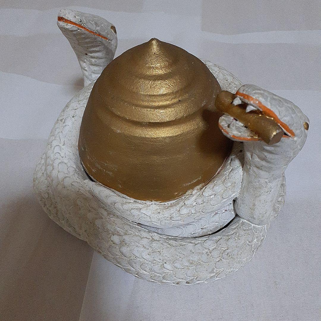 金運　大蛇　巳神　双頭宝珠白蛇　財運