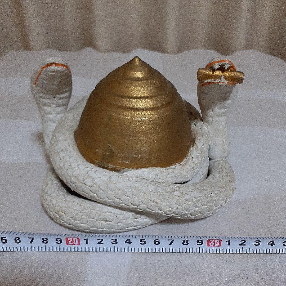 金運　大蛇　巳神　双頭宝珠白蛇　財運