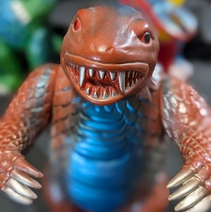 サソギラス＆モグネス＆ジギラ「マグマ大使」怪獣（ブルマァク復刻）ソフビ３体セット