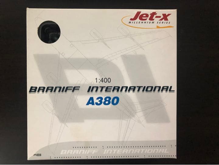 Jet-X 1/400 JX054 A380QC BRANIFF グリーン