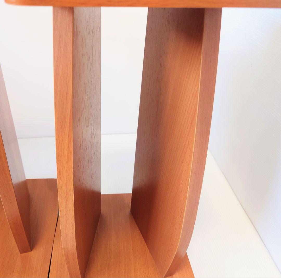 ハヤミ工産　木製スピーカースタンド　NX-300　木目