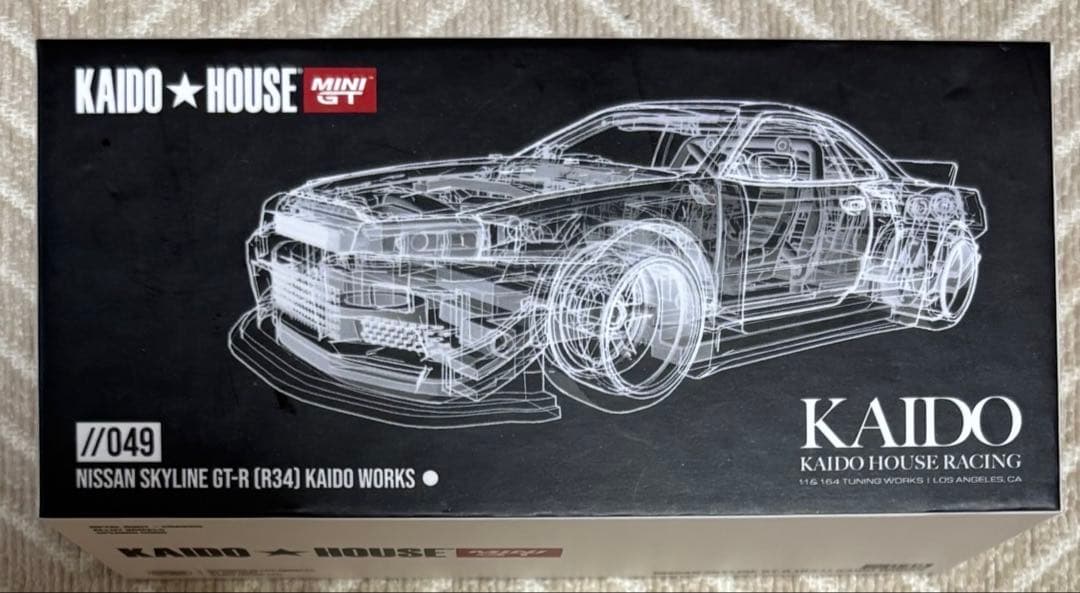 KAIDO HOUSE Nissan Skyline GT-R R34 ミニカー
