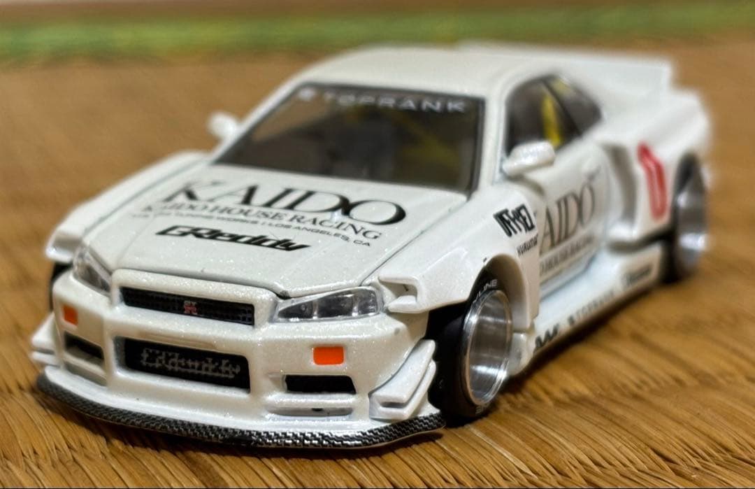KAIDO HOUSE Nissan Skyline GT-R R34 ミニカー