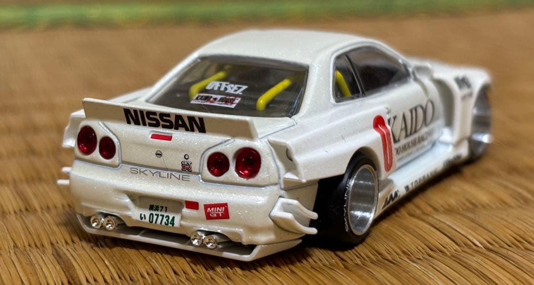 KAIDO HOUSE Nissan Skyline GT-R R34 ミニカー