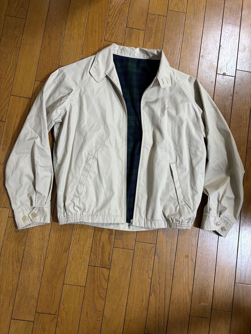 VAN JACKET スウィングトップ　L 裏地　タータンチェック　ロゴ刺繍