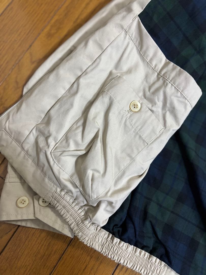 VAN JACKET スウィングトップ　L 裏地　タータンチェック　ロゴ刺繍