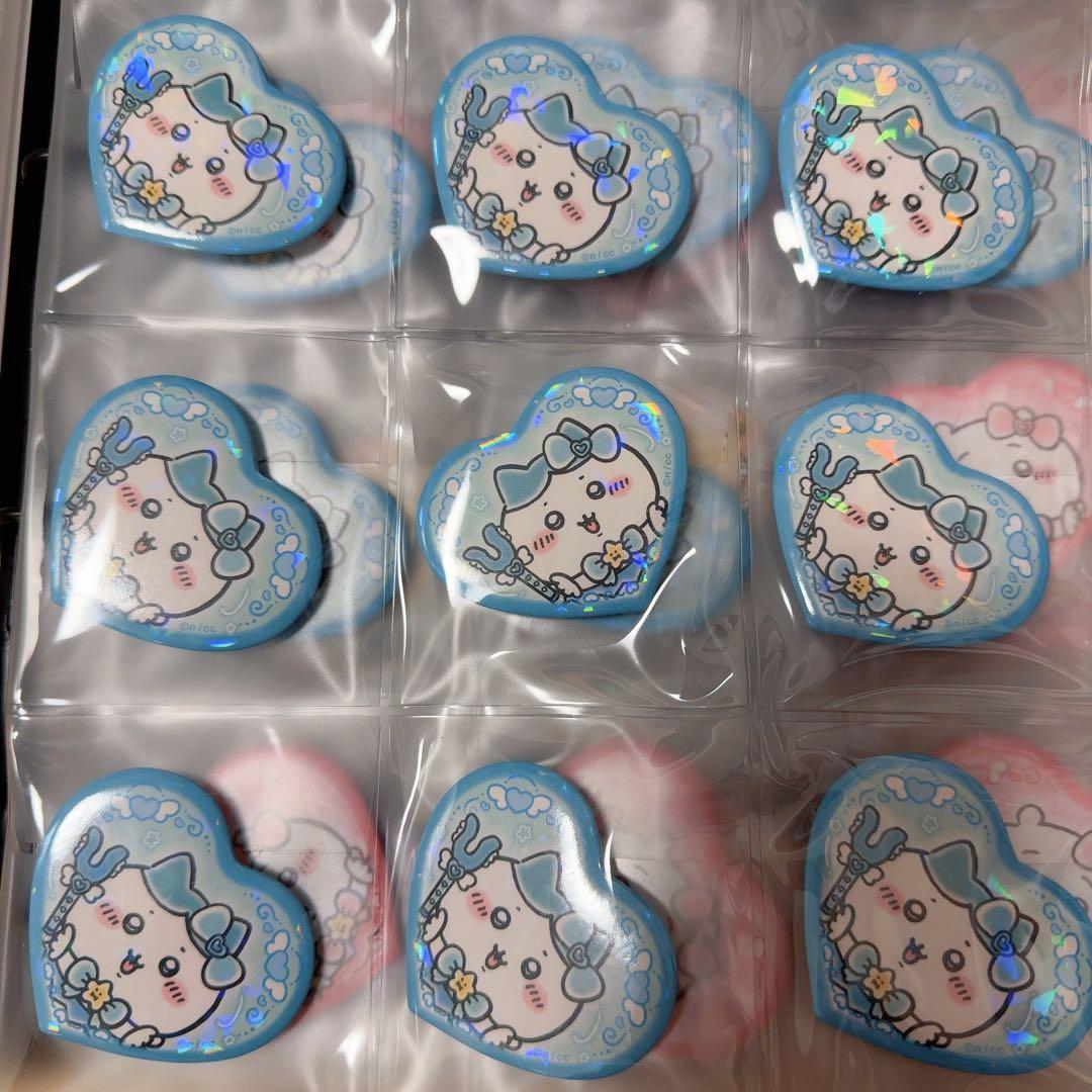 レアセット まじかるちいかわ ハート缶バッジ ハチワレ 20個セット