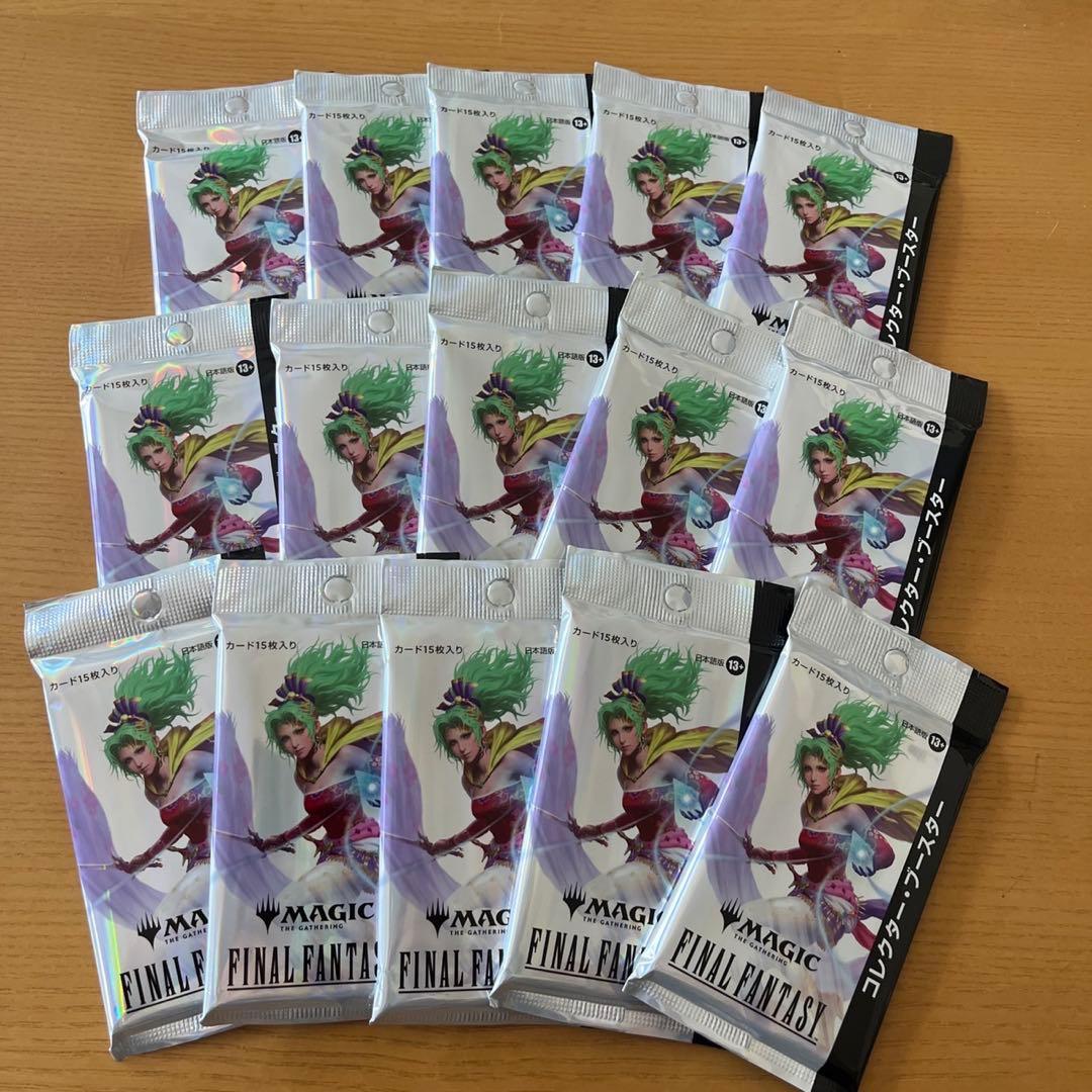 ff mtg ファイナルファンタジー　コレクターブースター　未開封　15パック