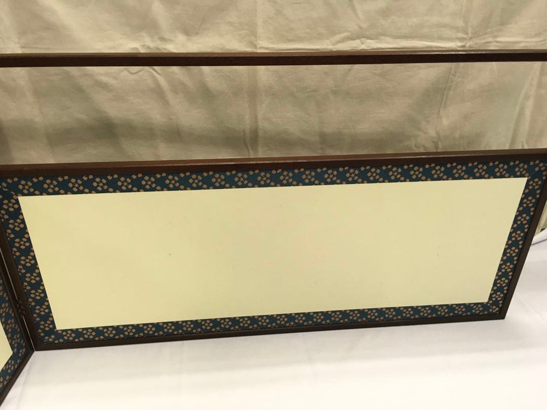 風炉先屏風　アジロ　保管箱付き