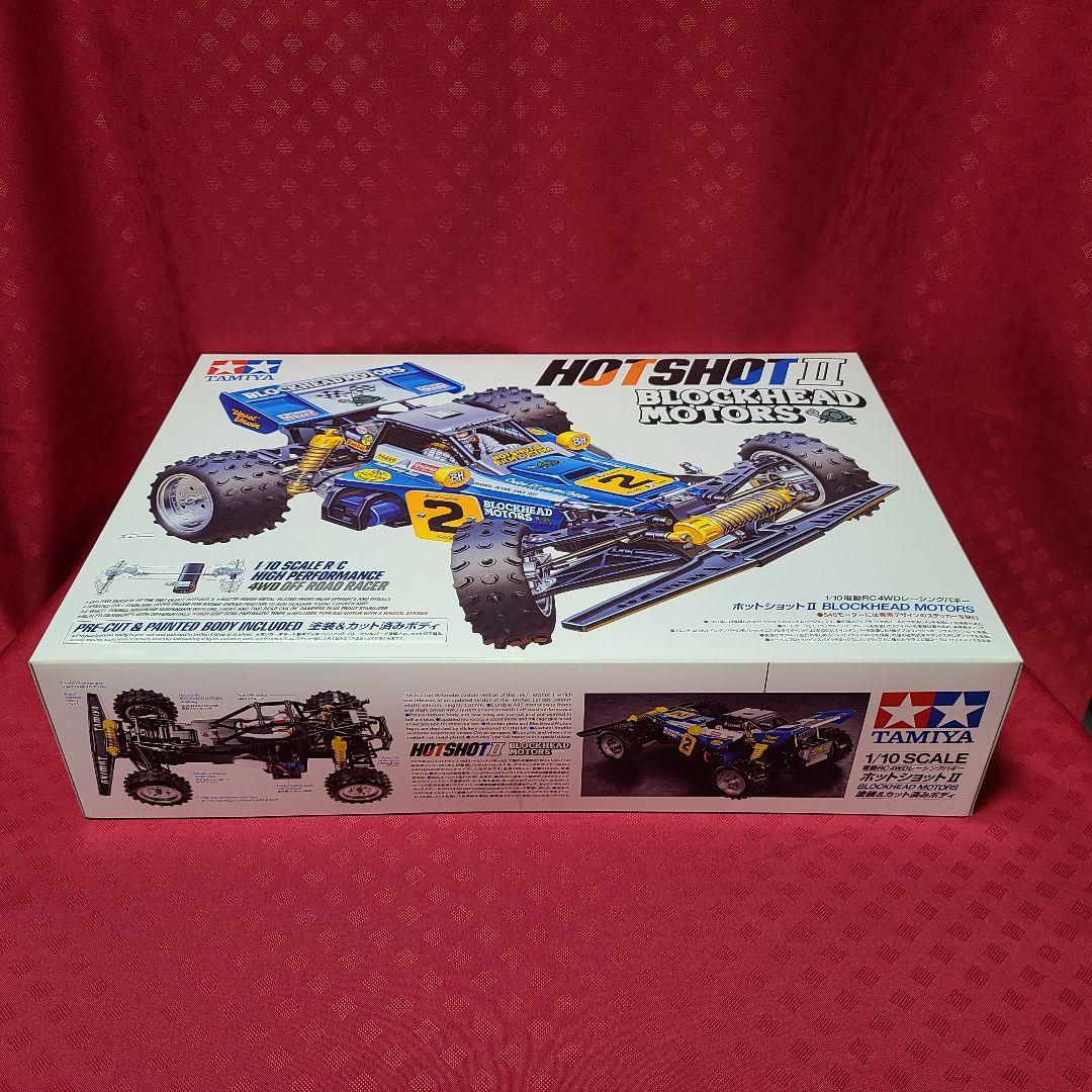 【ジャンク扱い】 タミヤ 1/10 ホットショットⅡ ブロックヘッドモータース