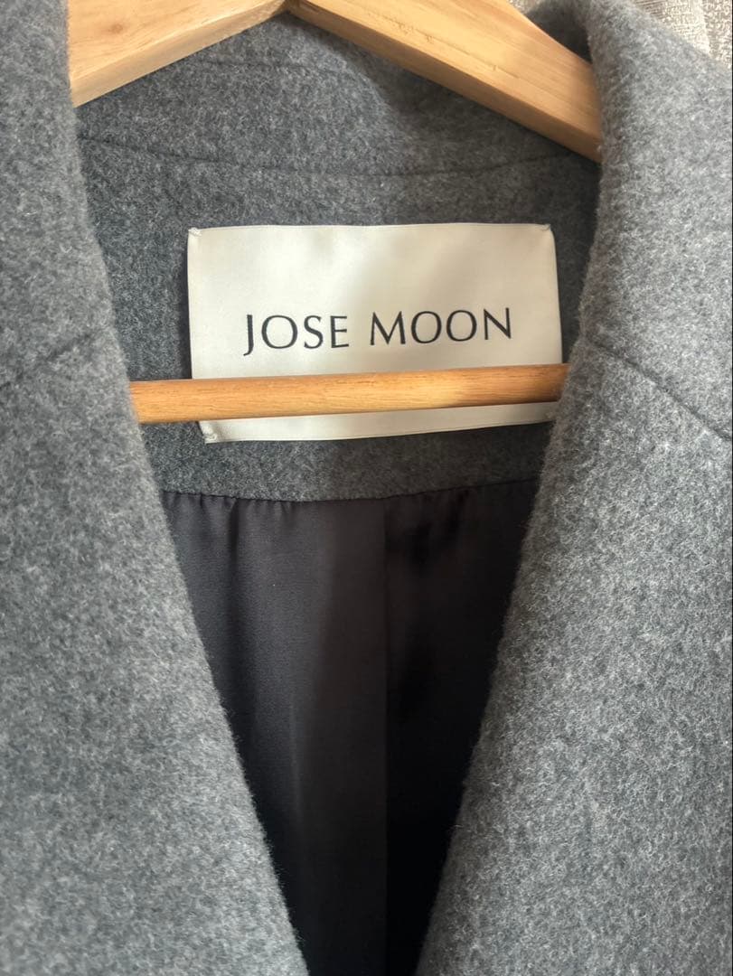 【最終価格】 josemoon ジョゼムーン グレー ダブルブレストコート