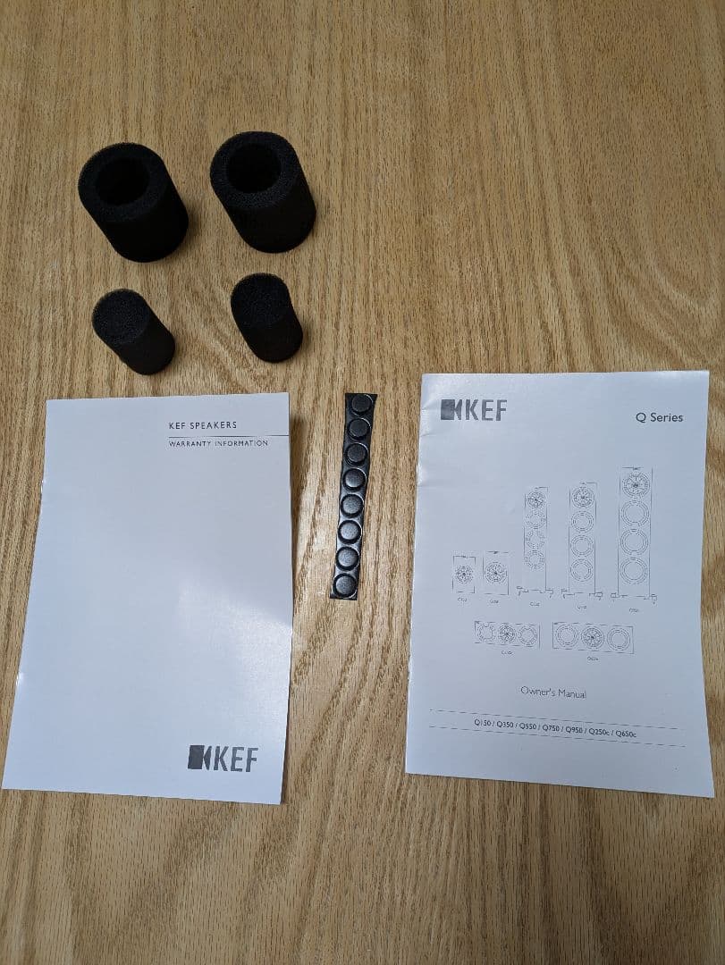 KEF Q350 ブックシェルフスピーカー ブラック ペア