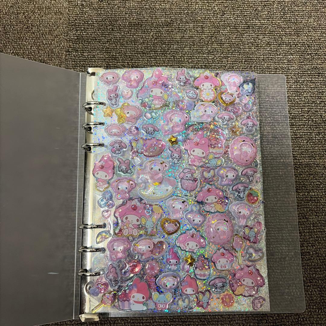 ち*※様 完成品 シール帳 サンリオ