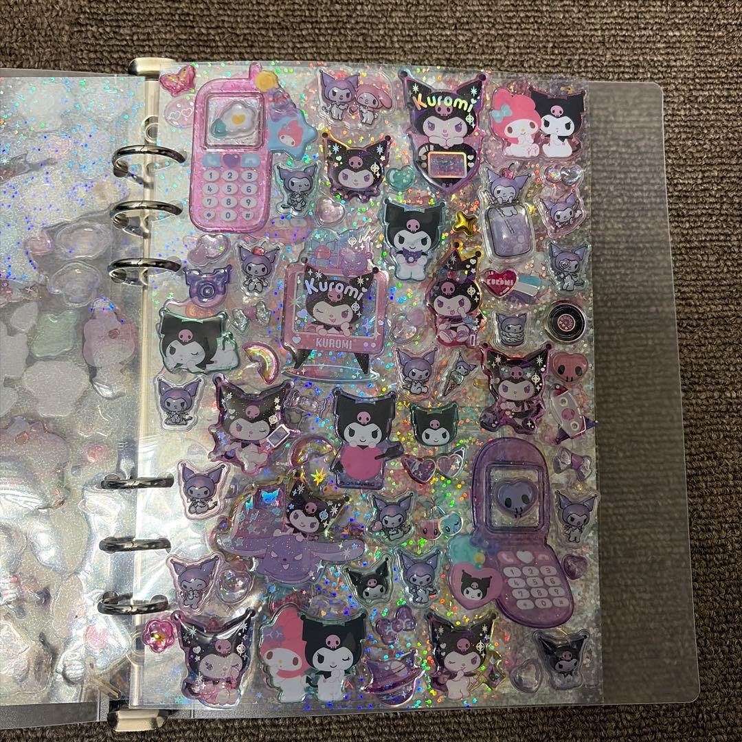 ち*※様 完成品 シール帳 サンリオ