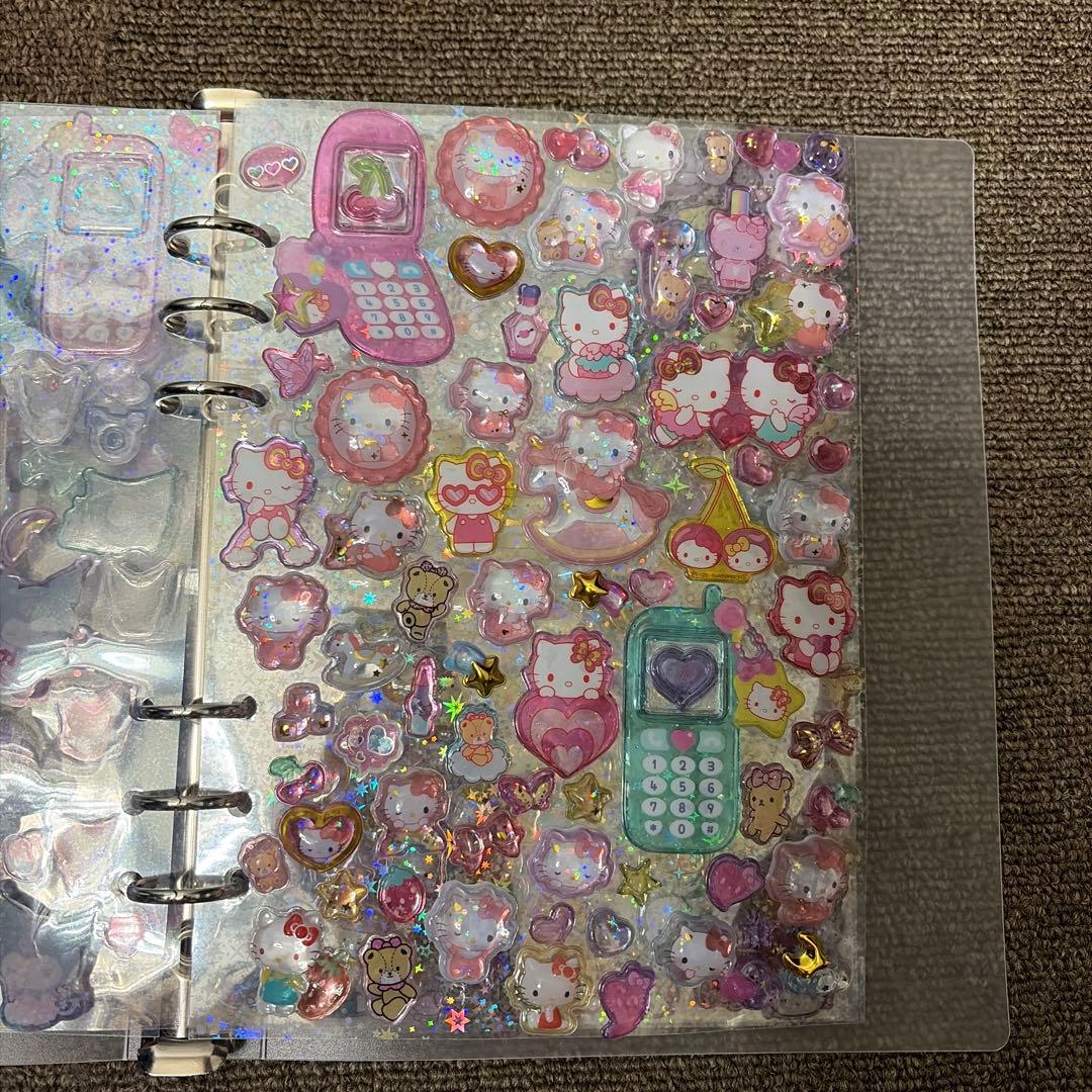 ち*※様 完成品 シール帳 サンリオ