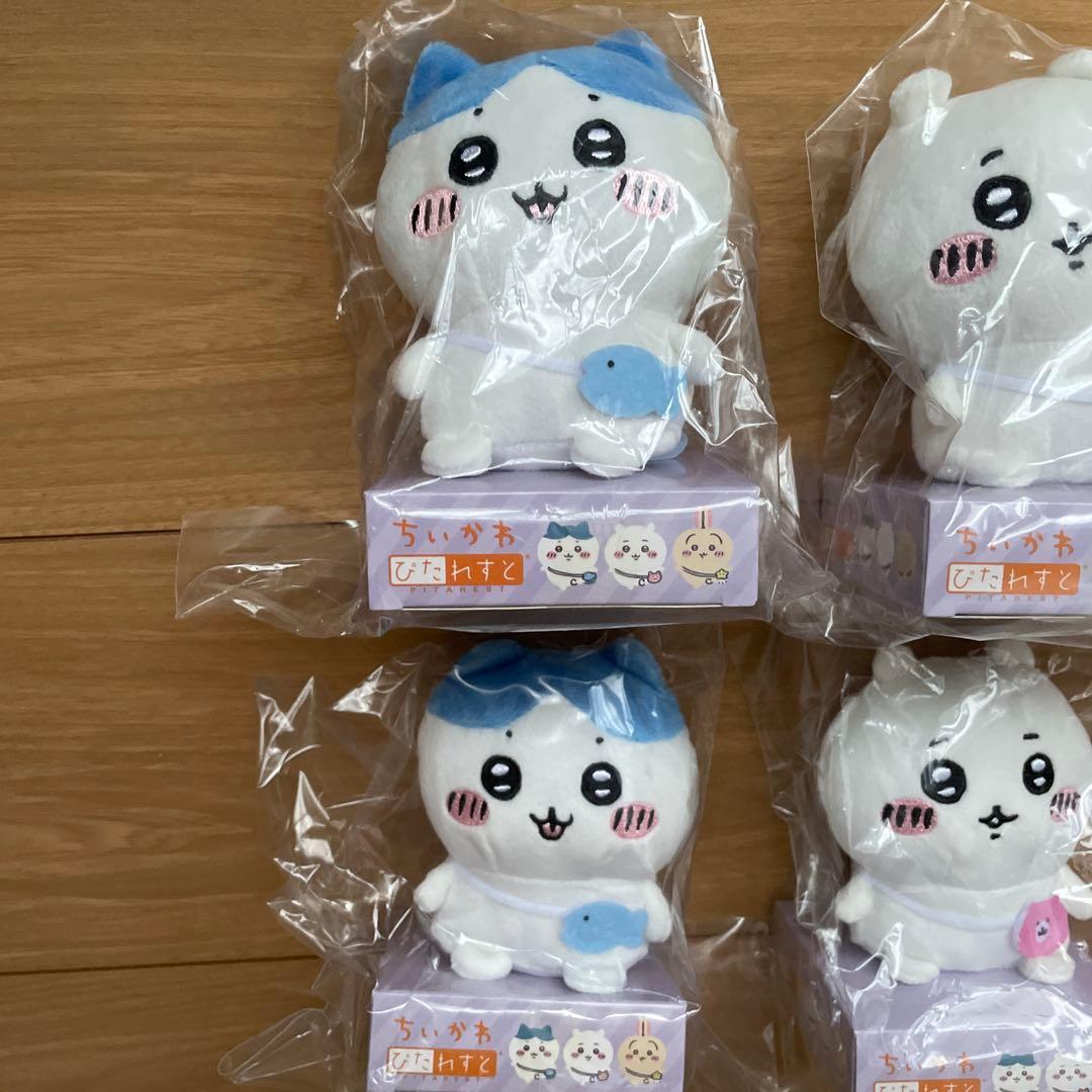 ちいかわ　ぴたれすと　ハチワレ　うさぎ　セット　ぬいぐるみ　マスコット