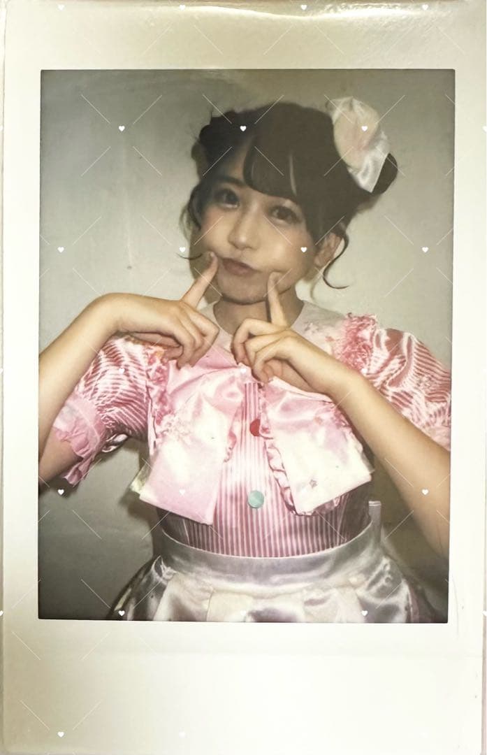 し*の様 FRUITS ZIPPER 松本かれん チェキ パーラー衣装