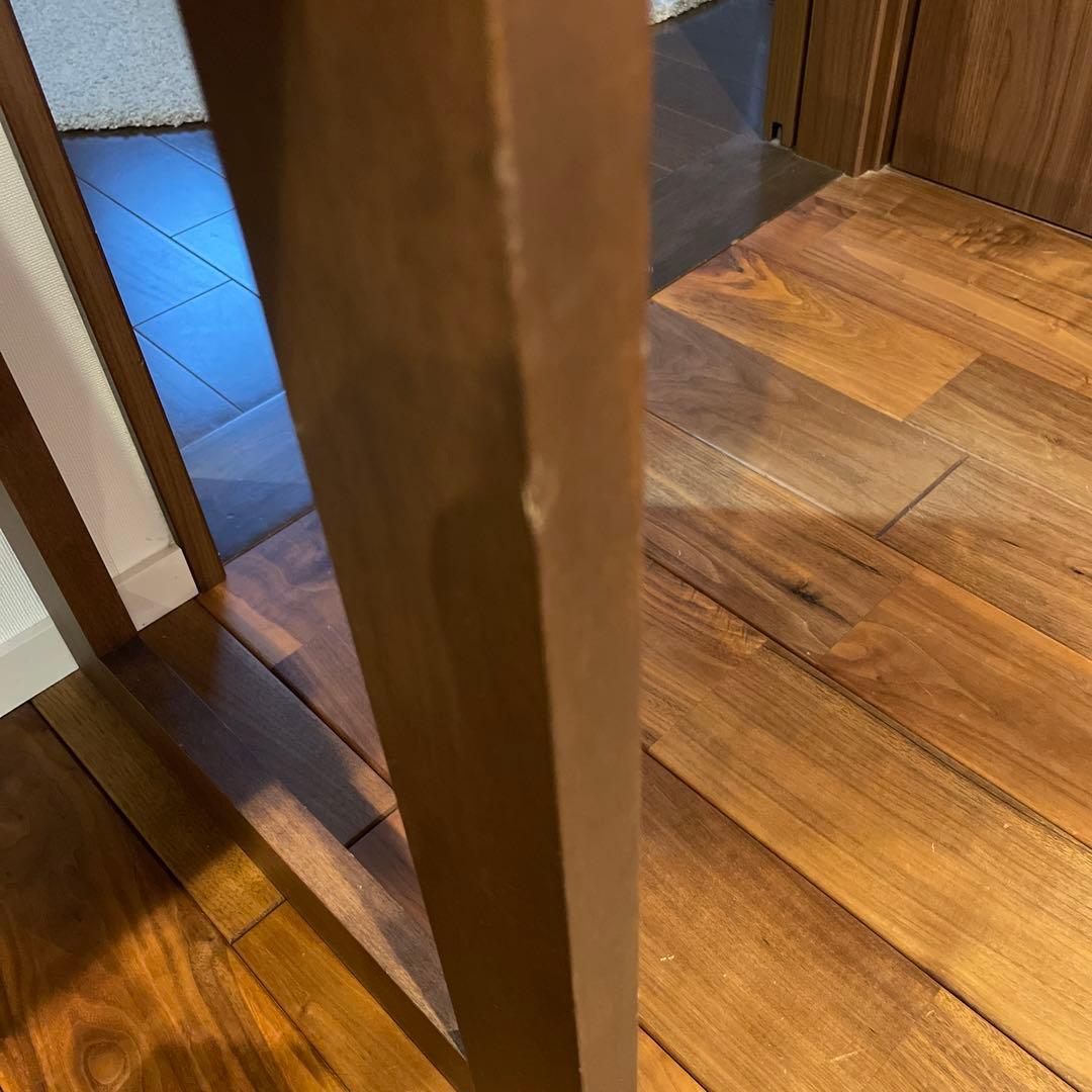 パソコンデスク 勉強机 ウォルナット調