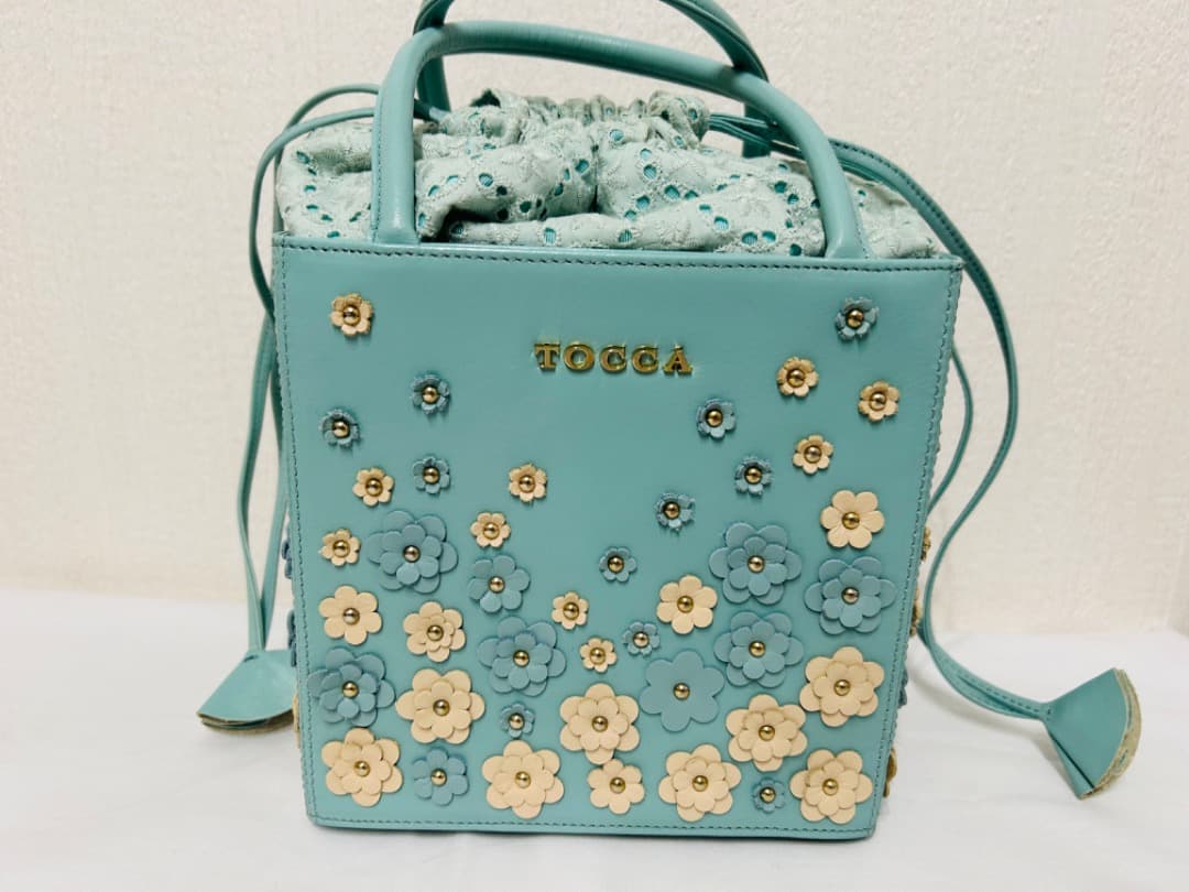 最終値下げ　TOCCA　フラワーハンドバッグ